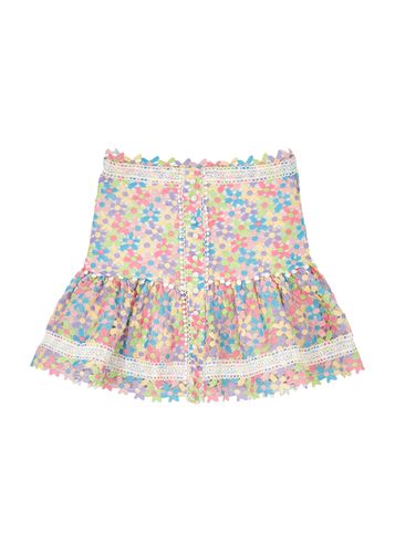 Kids Giselle Floral Crochet-lace Skirt (5-14 Years) - - 13-14Y (14 Years) - MARLO - Modalova
