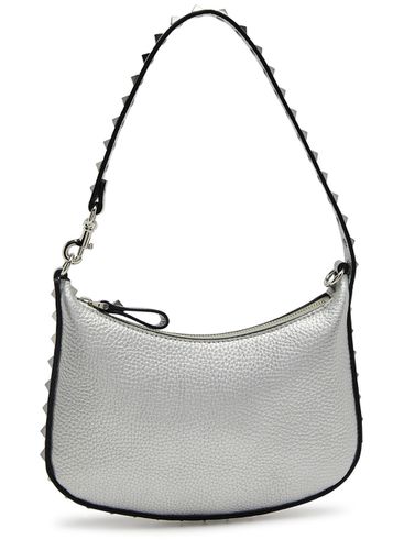 Rockstud Mini Metallic Leather Hobo bag - Valentino Garavani - Modalova