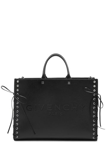 G-Tote Corset Medium Leather Tote - Black - Givenchy - Modalova