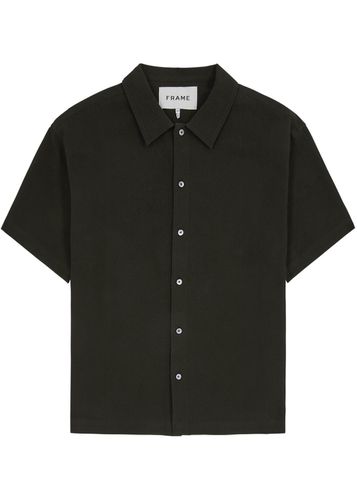 Waffle-knit Cotton Shirt - - M - Frame - Modalova