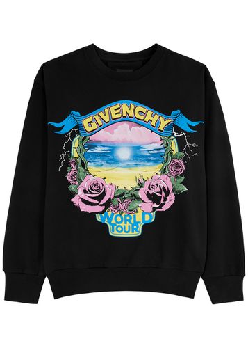 World Tour Printed Cotton Sweatshirt - - L - Givenchy - Modalova
