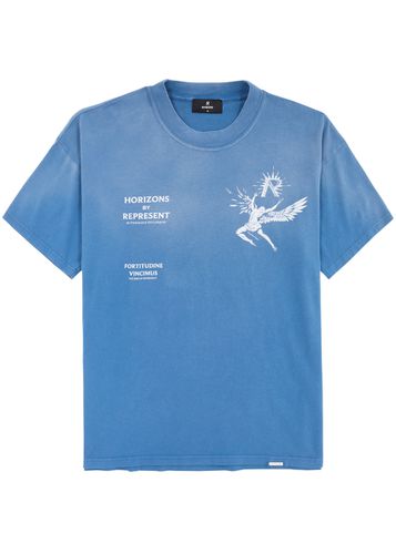 Icarus Printed Cotton T-shirt - Represent - Modalova