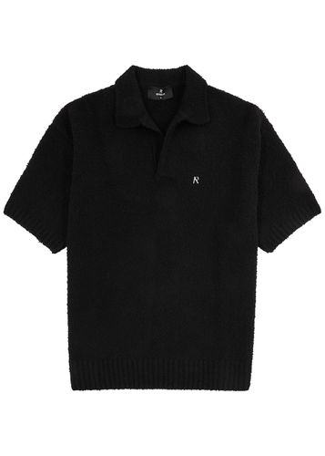 Bouclé Wool-blend Polo Shirt - - L - Represent - Modalova