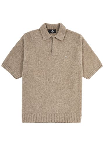 Bouclé Wool-blend Polo Shirt - - M - Represent - Modalova