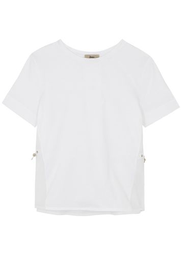 Panelled Cotton T-shirt - - 46 (UK14 / L) - Herno - Modalova