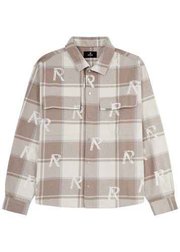 Logo-print Checked Flannel Shirt - - L - Represent - Modalova