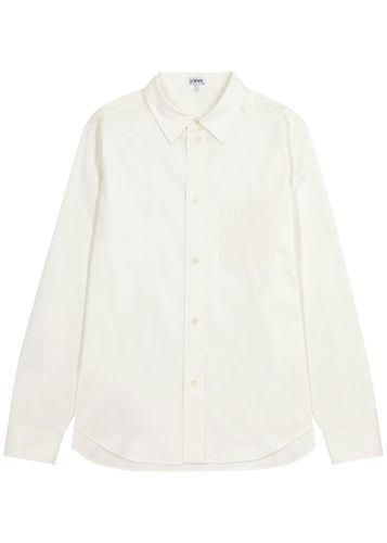 Logo Cotton-poplin Shirt - - 40 (IT50 / L) - Loewe - Modalova