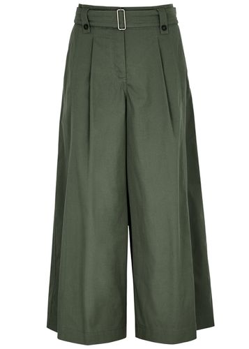 Recco Cropped Wide-leg Cotton Trousers - - 10 (UK10 / S) - Max Mara Weekend - Modalova