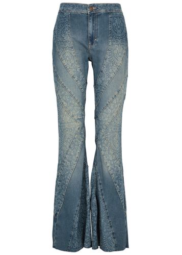 Mermaid Panelled Flared-leg Jeans - - 24 (W24 / UK6 / XS) - Free People - Modalova