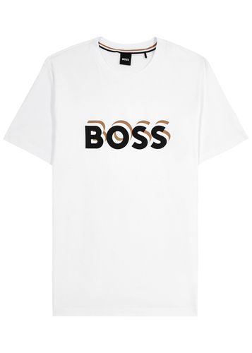 Logo-print Cotton T-shirt - Boss - Modalova