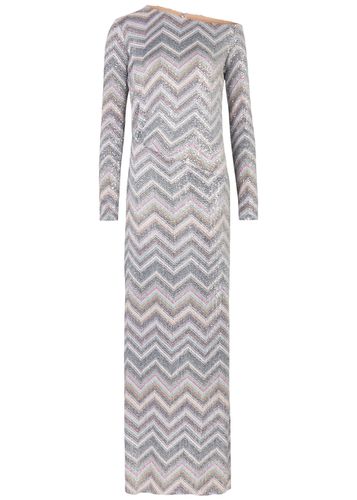 Zigzag Sequin-embellished Knitted Maxi Dress - - 42 (UK10 / S) - Missoni - Modalova