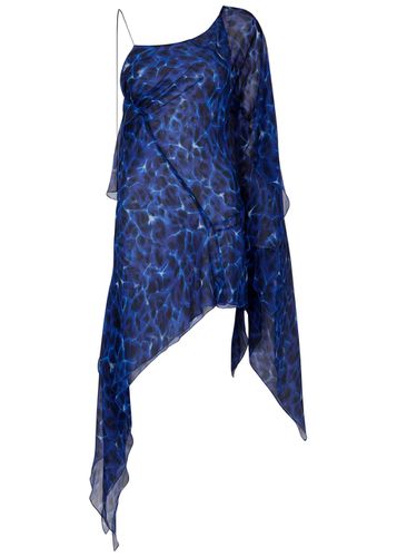 Asymmetric Printed Silk-georgette Dress - - 10 (UK10 / S) - KNWLS - Modalova