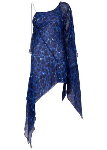 Asymmetric Printed Silk-georgette Dress - - 12 (UK12 / M) - KNWLS - Modalova