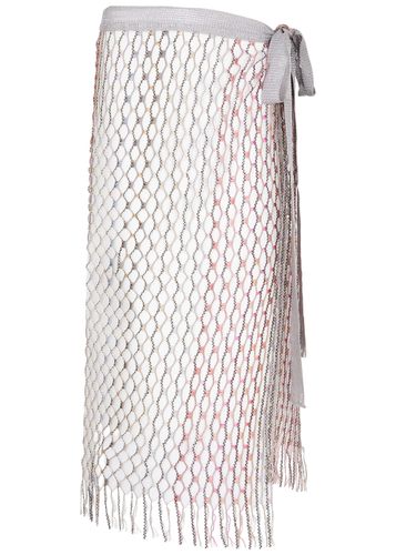Sequin-embellished Metallic Open-knit Sarong - - One Size - Missoni - Modalova