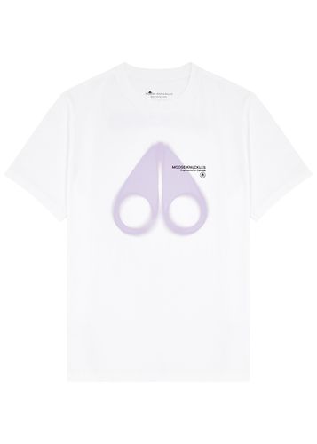 Maurice Logo-print Cotton T-shirt - Moose Knuckles - Modalova