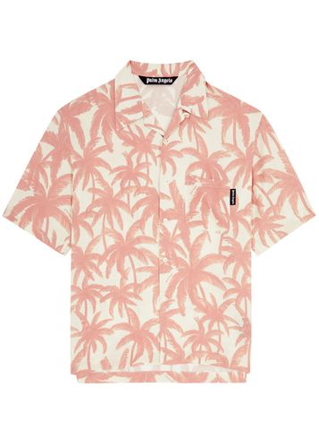 Palms Printed Shirt - - 50 (IT50 / L) - Palm Angels - Modalova