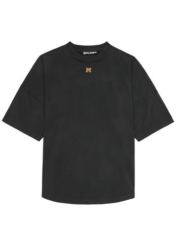 Foggy Logo-print Cotton T-shirt - Palm Angels - Modalova