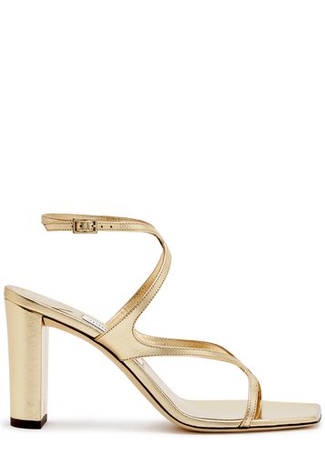 Azie 95 Metallic Leather Sandals - - 37 (IT37 / UK4) - Jimmy choo - Modalova