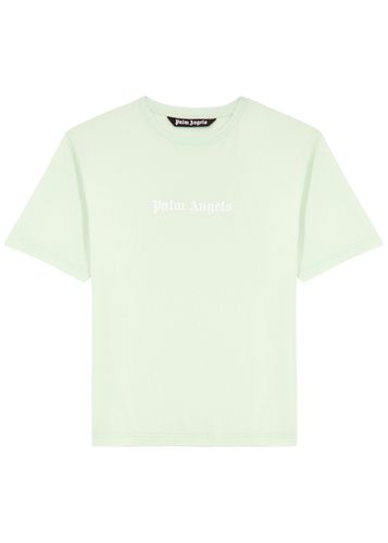 Logo-print Cotton T-shirt - Palm Angels - Modalova
