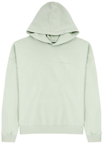 Logo Hooded Cotton Sweatshirt - - L - Palm Angels - Modalova