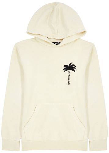 The Palm Logo Hooded Cotton Sweatshirt - - L - Palm Angels - Modalova