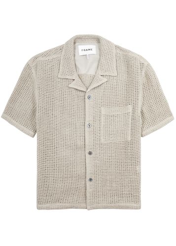 Open-knit Linen Shirt - - L - Frame - Modalova