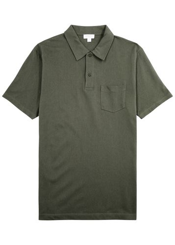 Riviera Cotton-mesh Polo Shirt - - M - Sunspel - Modalova