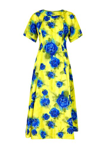 Floral-print Taffeta Midi Dress - - 42 (UK10 / S) - Marni - Modalova