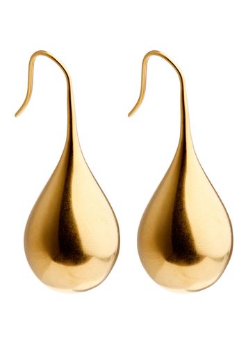 Large Drop 14kt Vermeil Drop Earrings - BY Pariah - Modalova