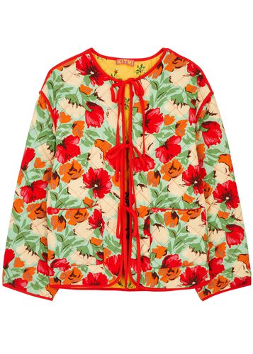 Theodora Floral-print Reversible Jacket - - S (UK8-10 / S) - Kitri - Modalova