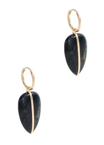 Pebble Large 14kt Gold Hoop Earrings - BY Pariah - Modalova
