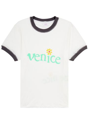 Venice Printed Cotton T-shirt - ERL - Modalova