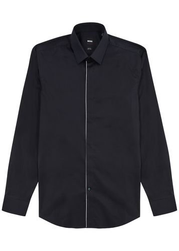 Cotton-poplin Shirt - - 39 (C15.5 / M) - Boss - Modalova