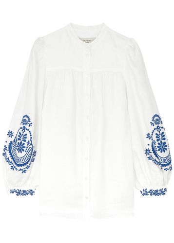 Carnia Embroidered Linen Blouse - - 10 (UK10 / S) - Max Mara Weekend - Modalova