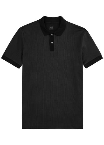 Jacquard Cotton Polo Shirt - - L - Boss - Modalova