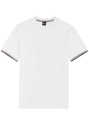 Boss Cotton T-shirt - White - Boss - Modalova