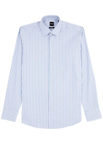 Striped Stretch-cotton Shirt - - 39 (C15.5 / M) - Boss - Modalova