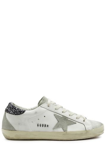 Super-Star Distressed Leather Sneakers - - 41 (IT41 / UK8), Trainers, Embroidered - 41 (IT41 / UK8) - Golden Goose - Modalova