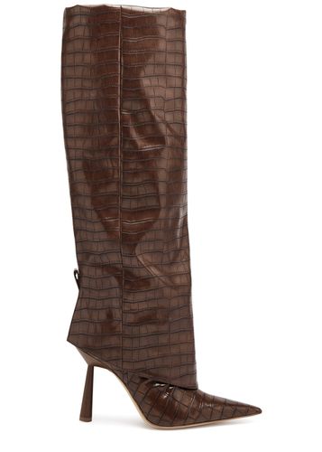 Rosie 31 100 Leather Knee-high Boots - - 39 (IT39 / UK6) - GIA BORGHINI - Modalova