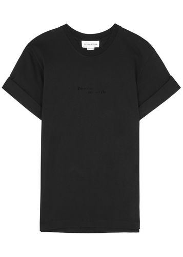 Printed Cotton T-shirt - - S (UK8-10 / S) - Victoria Beckham - Modalova