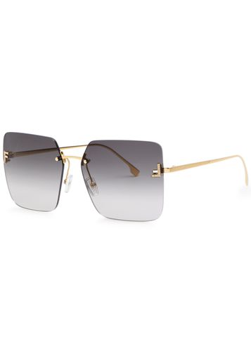 First Rimless Square-frame Sunglasses - Fendi - Modalova