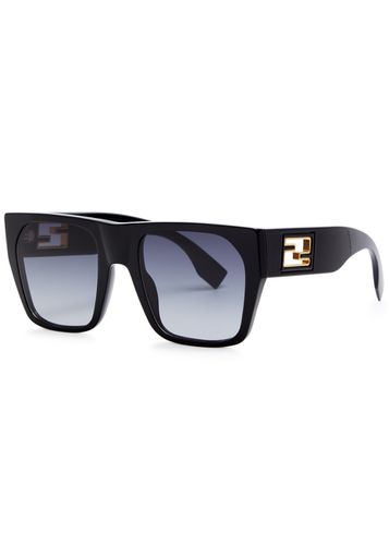 Baguette Oversized Sunglasses - Fendi - Modalova