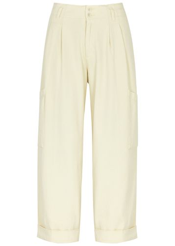 Grease Barrel-leg Stretch-cotton Trousers - - L (UK14 / L) - YMC - Modalova
