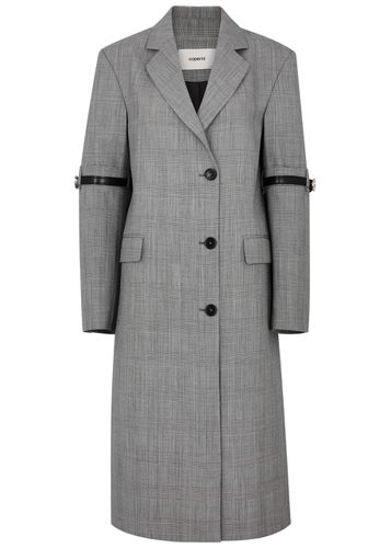Checked Wool Coat - - M (UK12 / M) - Coperni - Modalova