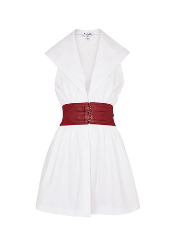 Alaïa Hooded Cotton Mini Dress - - 36 (UK8 / S) - ALAÏA - Modalova