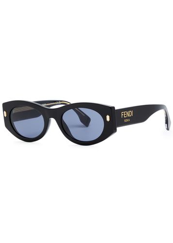Roma Oval-frame Sunglasses - Fendi - Modalova