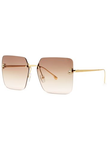 First Rimless Square-frame Sunglasses - Fendi - Modalova