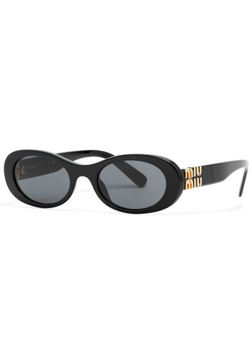 Oval-frame Sunglasses - Miu miu - Modalova