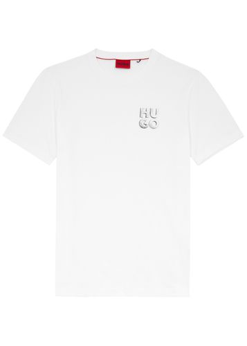 Logo-print Cotton T-shirt - HUGO - Modalova