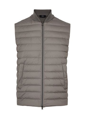Quilted Shell and Knitted Gilet - - L - Herno - Modalova